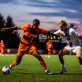 Chimere Omeze’s worldie punctuates his chaotic day in SU’s win over Colgate