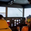 ECS students test flight simulator despite recent technical difficulties