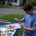 SU students score unsuspecting friendships when painting beer pong tables