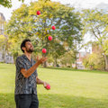 SU’s juggler shows off lifelong hobby, teaches process one ball at a time