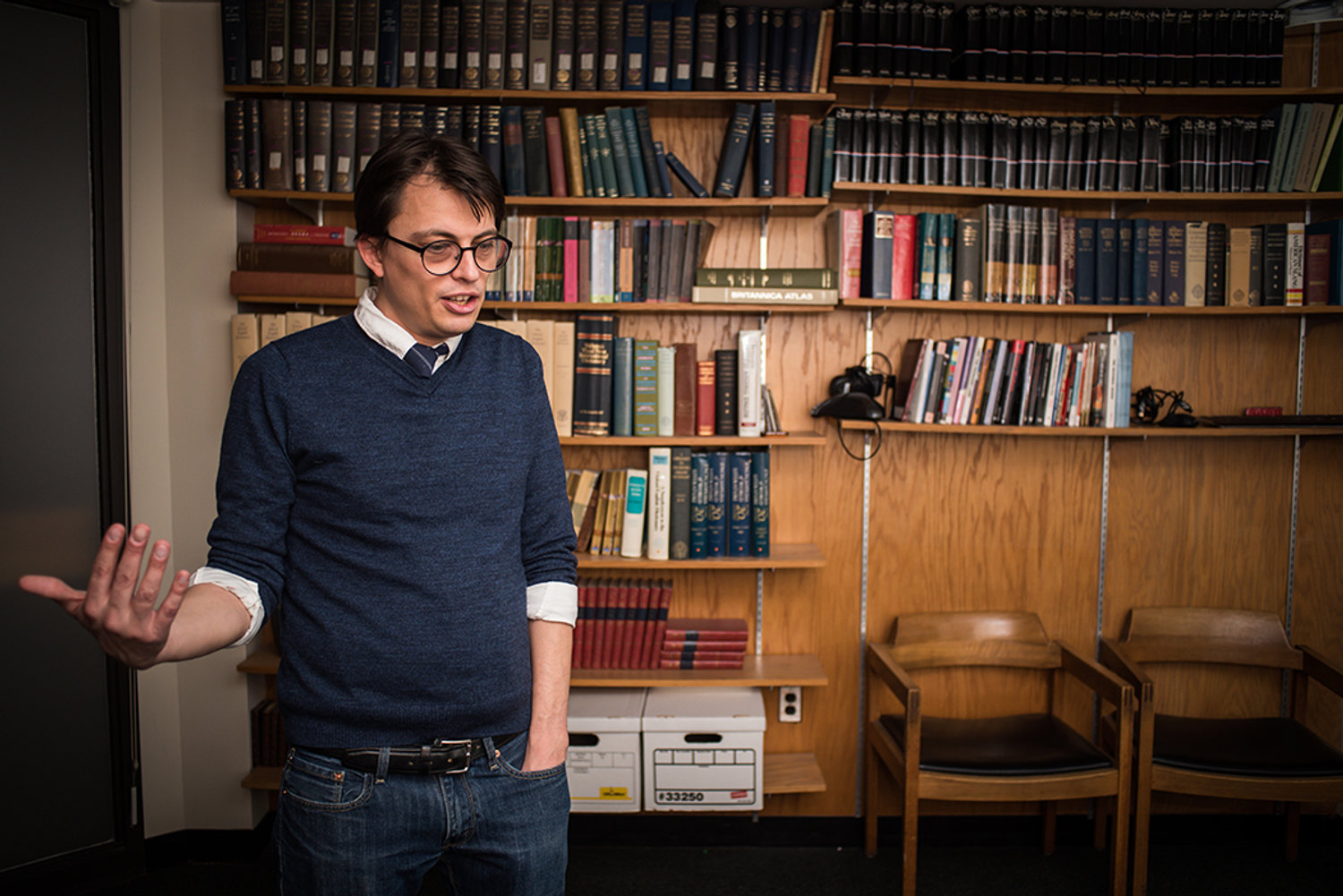 Chris Forster: Professor uses literature to inspire curiosity in SU students