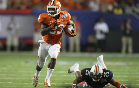 Ellington emerges as playmaker out of backfield for Clemson early in 2012