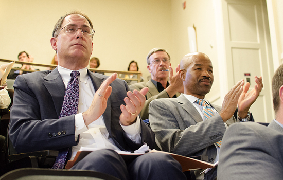 Spina begins tenure as interim chancellor
