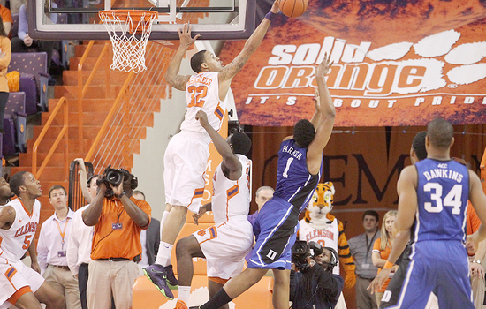 Block party: McDaniels leads ACC in blocks, presents defensive obstacle for Syracuse on Sunday