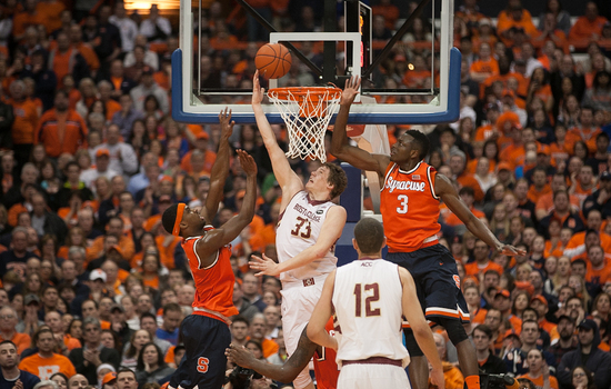 DEFEATED: No. 1 Syracuse upset by Boston College in overtime for 1st loss of season