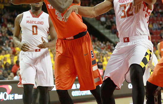 Gallery: No. 4 Syracuse edges Maryland at the Comcast Center