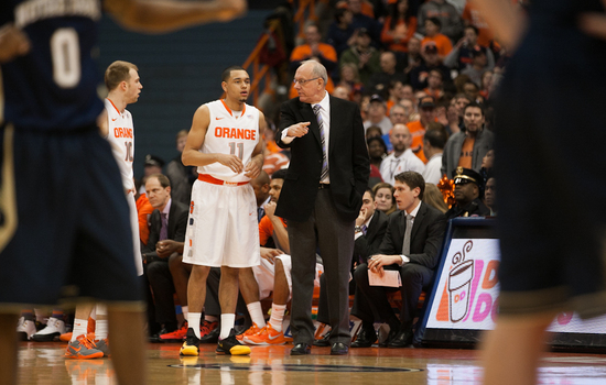 Gallery: Syracuse defeats Notre Dame in 1st game as nation's top-ranked team