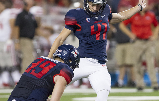 Skowron jumps from soccer to football in high school, emerges as a top Division I kicker for Arizona
