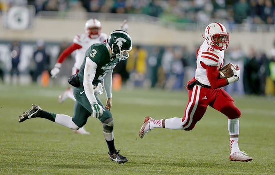 Nebraska's Pierson-El adjusts to more limited role, leads country in punt return yards