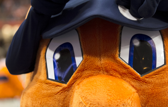 Seniors share experiences, reflect on influence of SU mascot Otto the Orange