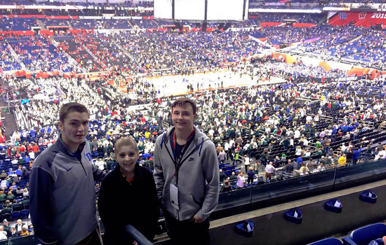 Syracuse University's Sport Management Club, Make-A Wish sends high school student to attend Final Four