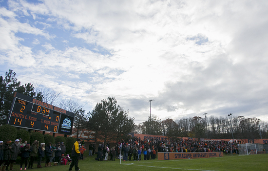 Syracuse content with compact stadium despite increased attendance
