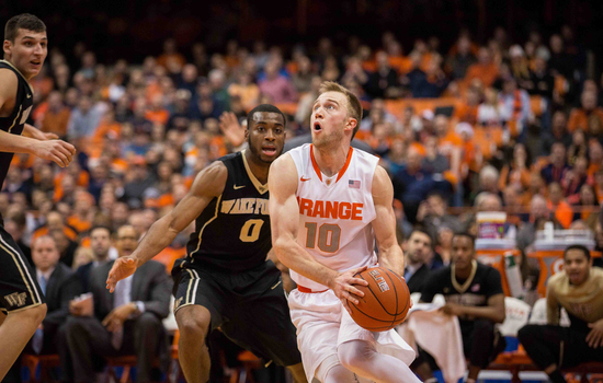 Trevor Cooney's 25 points lead Syracuse in 83-55 romp of Wake Forest
