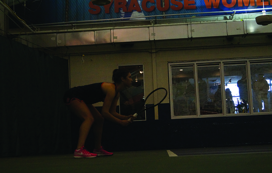 Maria Tritou wins singles and doubles match to lead Syracuse to 4-3 victory over Notre Dame
