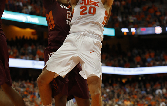 Tyler Lydon battles foul trouble, helps Syracuse pull away late in win