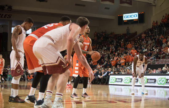Syracuse hits 16-of-18 free throws for insurance in win against Boston College