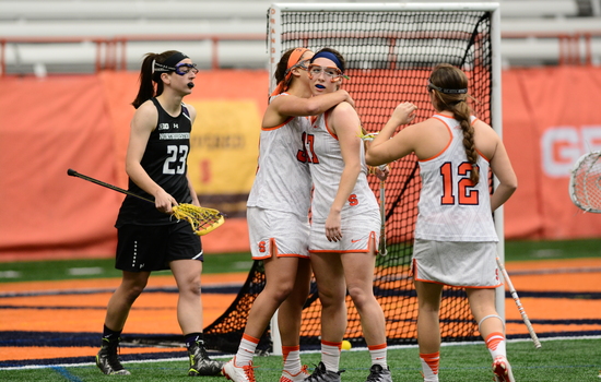 No. 2 Syracuse uses 5-0 run to edge No. 7 Northwestern