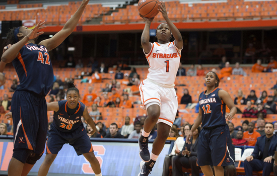 Point guard Alexis Peterson named 1st-team All-ACC