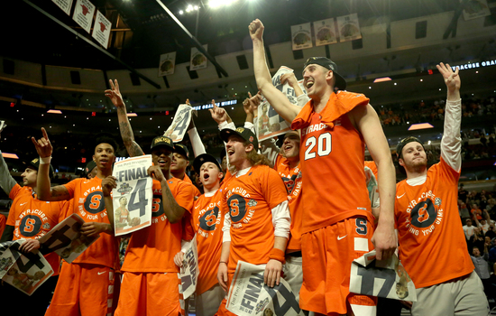 Rakeem Christmas and Tyler Ennis laud their former team after Syracuse's 68-62 win against Virginia