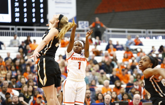 Alexis Peterson leads Syracuse to blowout win over Army in NCAA tournament