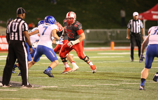 Garrett Adcock balances 2nd year of law school and playing Division I football
