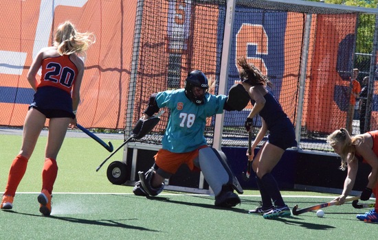 Regan Spencer's movement in goal helps SU to shutout win over Penn