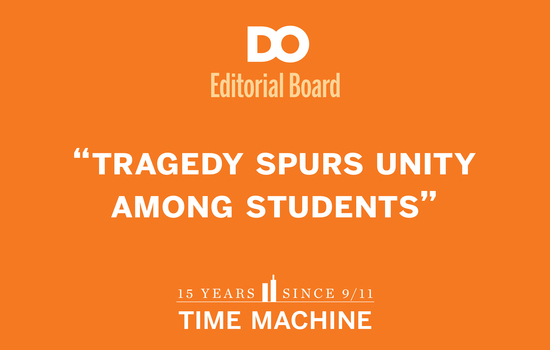 Time machine: Tragedy spurs unity among students