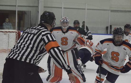 Referees overshadow Syracuse ice hockey's season-opening loss to Bemidji State
