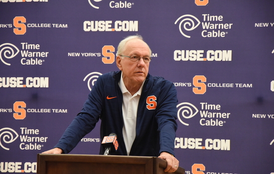 3 things Jim Boeheim said at Syracuse men's basketball media day