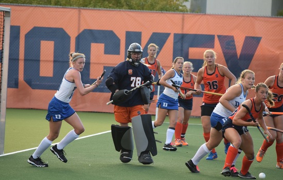 Regan Spencer becomes consistent presence in net as Syracuse heads toward postseason