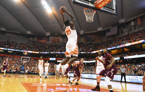 Syracuse crushes Colgate, 83-55, in season-opening win