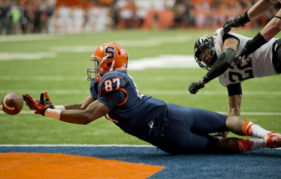 Syracuse football tight end Kendall Moore to transfer, becomes eighth player to leave program this offseason