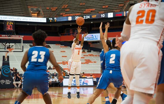 Alexis Peterson earns ACC co-Player of the Week honor, first Syracuse player since 2013