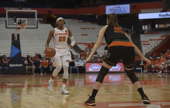 Syracuse women's basketball's backcourt is carrying the team on its back