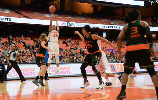 Brittney Sykes’ 31 points lead Syracuse women’s basketball to 82-72 victory at No. 19 Virginia Tech