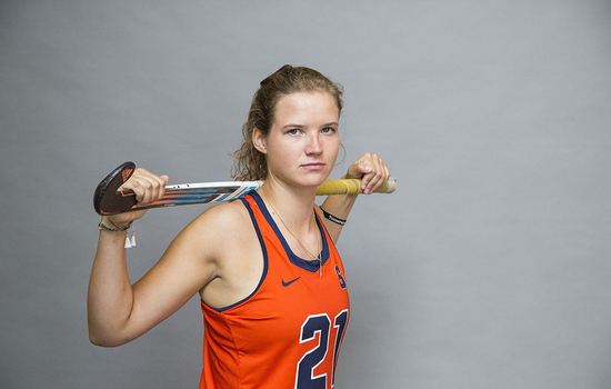 Lies Lagerweij came to Syracuse to score goals — and she has. But she didn’t know she’d be leading the defense along the way