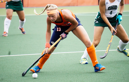 Freshman forward Carolin Hoffmann excelling on defense