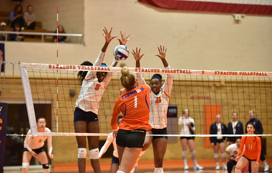 Syracuse’s improved blocks and service reception are behind lowered opponent hitting percentages