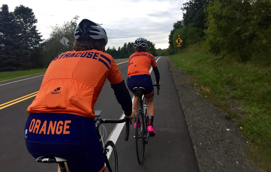 Syracuse cycling club a mix of SU and ESF, new and experienced riders