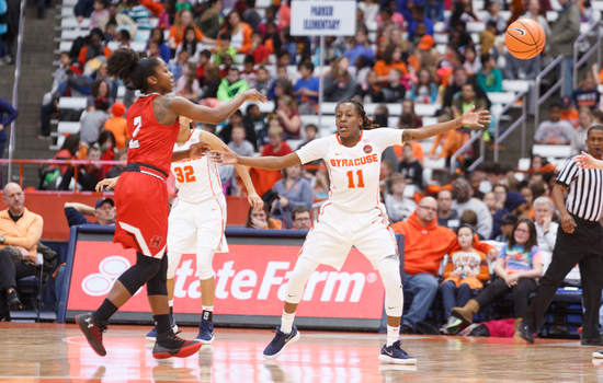 Gabrielle Cooper leads first-half barrage from behind the arc in Syracuse’s 75-63 win over Hartford
