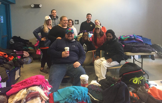 From Flint to Syracuse, Eric Devendorf’s charitable efforts continue with spring clothing drive