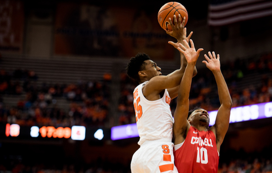 Battle’s hot streak, Chukwu’s inefficiency and more from Syracuse’s 63-55 win over Cornell
