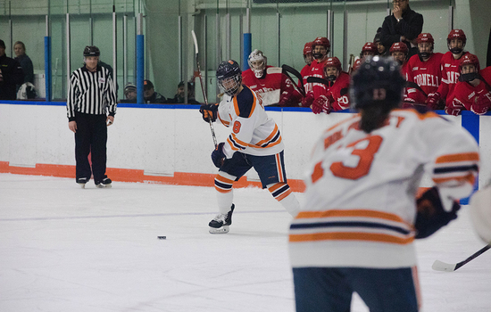 Lauren Bellefontaine on her way to CHA Rookie of the Year