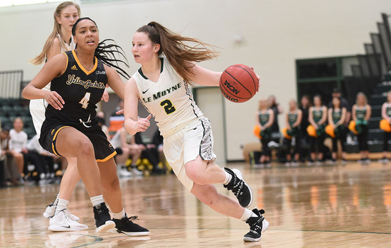 6 years after she was hired, Gina Castelli and Le Moyne have shot at NCAA Tournament