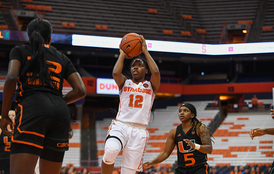Kiara Lewis filling into a role at Syracuse she’s always played