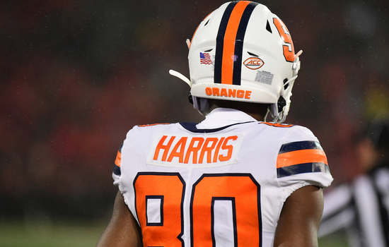 Syracuse’s No. 1 receiver Taj Harris enters transfer portal