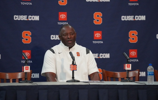 Dino Babers talks Taj Harris departure, missed call ahead of Wake Forest