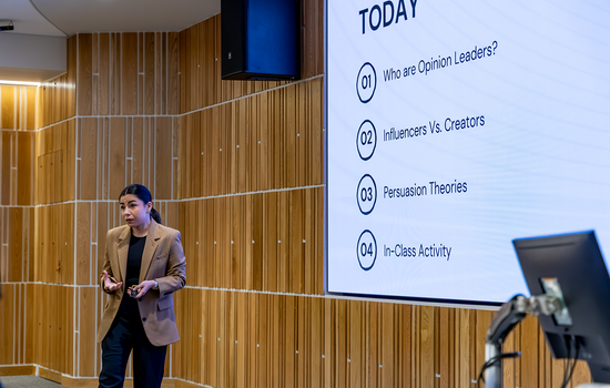 SU’s Creator Economy class talks social media business amid center expansion
