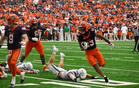 Tylik Hill, Shavane Anderson Jr. deliver vs. UNH amid injuries in RB room