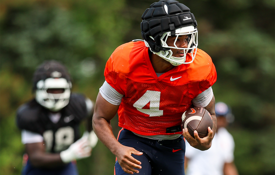 After 3 positions at LSU, Syracuse's Ju’Juan Johnson anchors down at RB